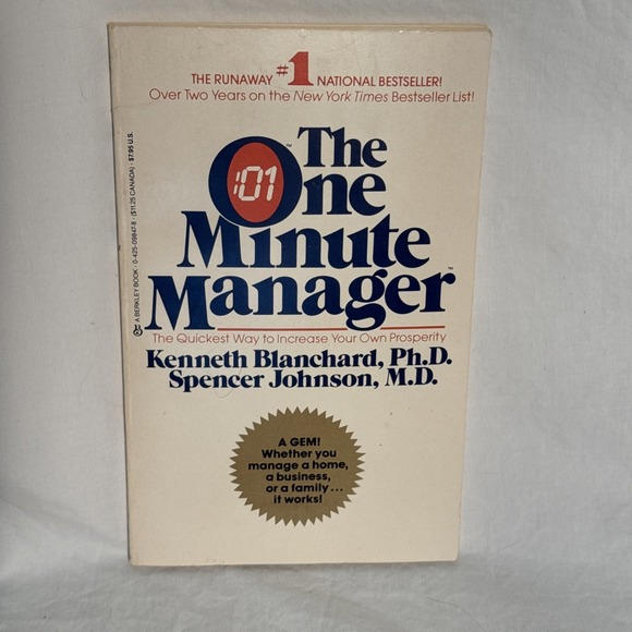 The Unbranded Brand Other - The One Minute Manager - Paperback By Blanchard & Johnson - GOOD